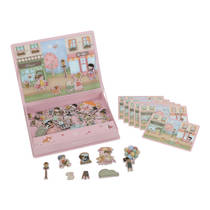 Little Dutch Rosa’s winkelstraat magnetisch speelbord productafbeelding 7