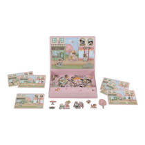Little Dutch Rosa’s winkelstraat magnetisch speelbord productafbeelding 5