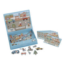 Little Dutch Jims voertuigen magnetisch speelbord productafbeelding 7
