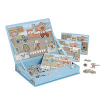 Little Dutch Jims voertuigen magnetisch speelbord productafbeelding 5