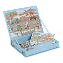 Little Dutch Jims voertuigen magnetisch speelbord productafbeelding 2