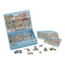 Little Dutch Jims voertuigen magnetisch speelbord hoofdafbeelding product