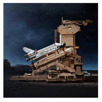 Houten Space Shuttle productafbeelding 5