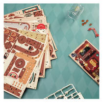 Houten Dream Coffee Factory productafbeelding 8