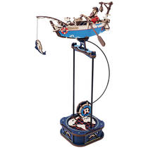 Robotime ROKR houten pendulum Ocean Fisher hoofdafbeelding product