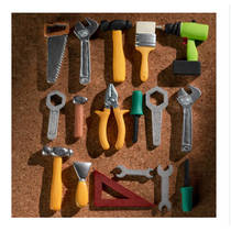 Robotime houten miniatuur garage werkplaats productafbeelding 2