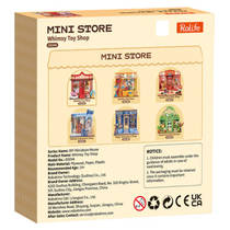 Robotime Rolife houten miniatuur speelgoedwinkel productafbeelding 5