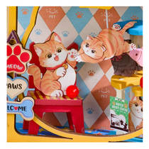 Robotime Rolife houten miniatuur Pawfect dierenwinkel productafbeelding 3
