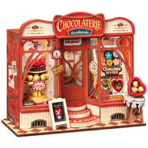 Robotime Rolife houten miniatuur chocolaterie
