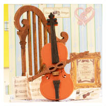 Robotime Rolife houten miniatuur instrumentenwinkel productafbeelding 2