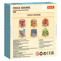 Robotime Rolife houten miniatuur instrumentenwinkel productafbeelding 3