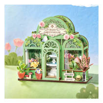 Robotime Rolife houten miniatuur bloemenwinkel productafbeelding 6