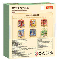 Robotime Rolife houten miniatuur bloemenwinkel productafbeelding 5