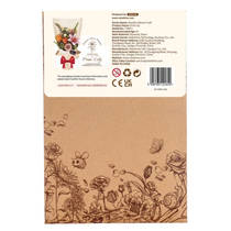 Robotime Rowood houten bloem roze lelie productafbeelding 5
