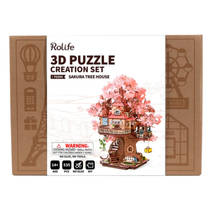 Robotime Rolife houten Sakura boomhuis productafbeelding 2