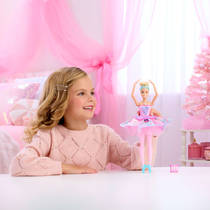 Barbie in De Notenkraker pop Clara met tutu en ballerina-accessoires productafbeelding 2