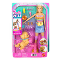 Barbie Pets Skaten en Rennen puppy speelset productafbeelding 2