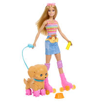 Barbie Pets Skaten en Rennen puppy speelset