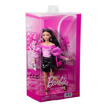Barbie luxe stijl pop 13 in roze Barbiecore top met glanzende minirok productafbeelding 4