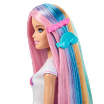 Barbie pop met schitterend regenbooghaar productafbeelding 4