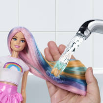 Barbie pop met schitterend regenbooghaar productafbeelding 2