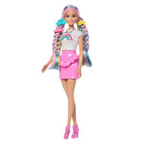 Barbie pop met schitterend regenbooghaar productafbeelding 6