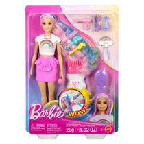 Barbie pop met schitterend regenbooghaar productafbeelding 5