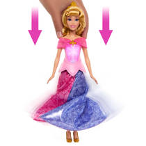 Disney Princess Aurora's transformatie jurk modepop productafbeelding 3