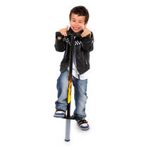 Small Foot pop stick - zwart productafbeelding 2