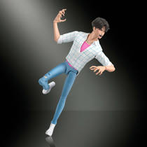 KPop Demon Hunters actiefiguur Saja Boys Soda Pop Jinu - 15 cm productafbeelding 5