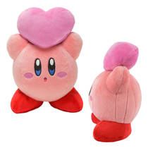 Pluchen knuffel Kirby met hartje - 16 cm
