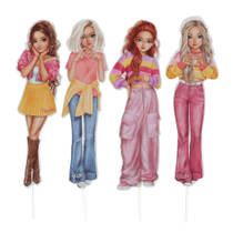 TOPModel Bake and Create taartentoppers - 4 stuks productafbeelding 3