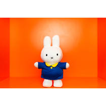 nijntje & Friends knuffel nijntje - 23 cm - blauw productafbeelding 3