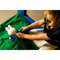 nijntje & Friends knuffel nijntje - 23 cm - blauw productafbeelding 6