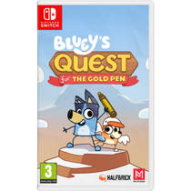 Bluey's Quest for The Gold Pen Nintendo Switch
