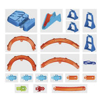 Hot Wheels Track Creator Boosted Jump Speedway baanset productafbeelding 2