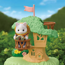 Sylvanian Families duo avonturiers Latte Kat broer en baby 5763 productafbeelding 8