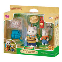 Sylvanian Families duo avonturiers Latte Kat broer en baby 5763 hoofdafbeelding product