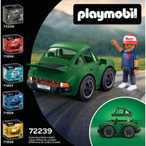 PLAYMOBIL Cars Porsche 911 Turbo 72239 productafbeelding 3