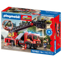 PLAYMOBIL City Action brandweerladderwagen 72192 productafbeelding 3
