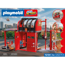 PLAYMOBIL City Action grote brandweerkazerne 72191 productafbeelding 2