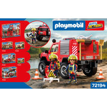 PLAYMOBIL City Action brandweerpick-up 72194 productafbeelding 5