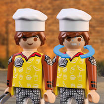 PLAYMOBIL City Action brandweersquad met hamburgerkraam 72195 productafbeelding 7