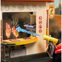 PLAYMOBIL City Action brandweersquad met hamburgerkraam 72195 productafbeelding 5