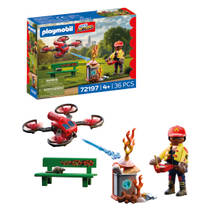 PLAYMOBIL City Action brandweer blusdrone 72197 hoofdafbeelding product
