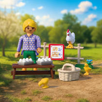 PLAYMOBIL Country kippenhok 72168 productafbeelding 6