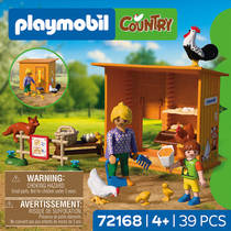 PLAYMOBIL Country kippenhok 72168 productafbeelding 4
