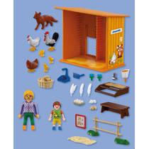 PLAYMOBIL Country kippenhok 72168 productafbeelding 3