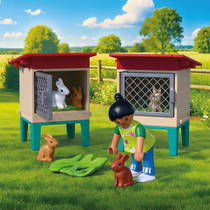 PLAYMOBIL Country konijnenhok 72170 productafbeelding 4