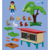 PLAYMOBIL Country konijnenhok 72170 productafbeelding 2